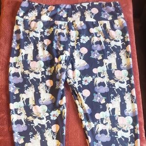 Birthday Unicorn Leggings